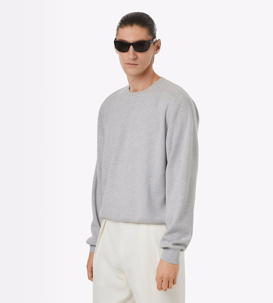 CASHMERE CREW NECK SWEATER