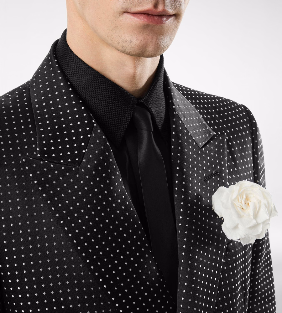 SOFT NAPPA PLONGE TIE