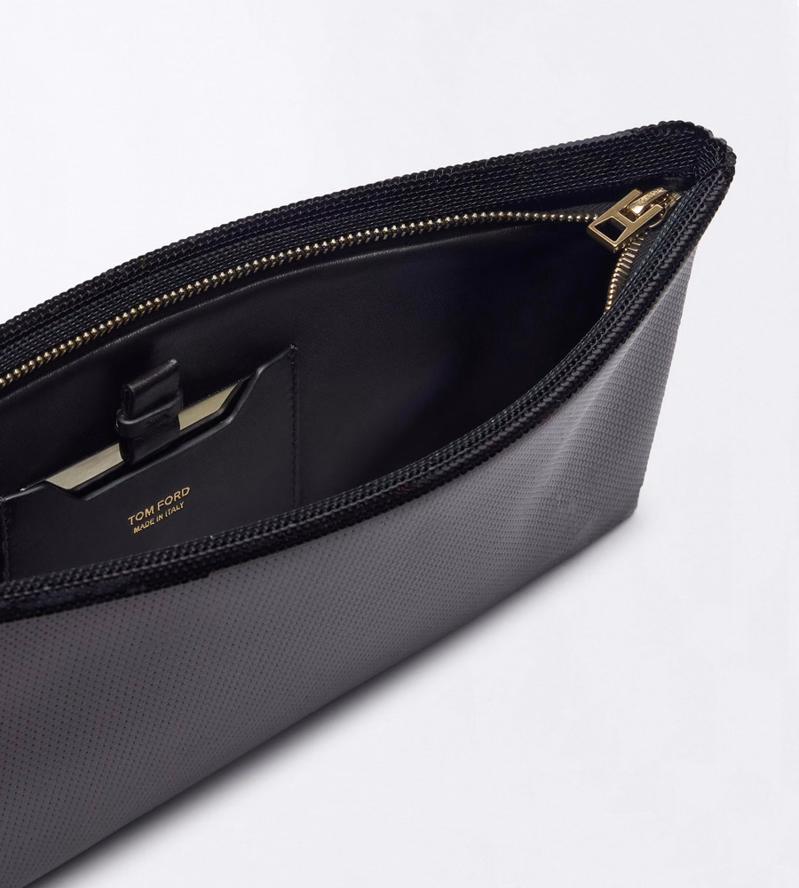 SEQUIN EMBROIDERY AURA CLUTCH