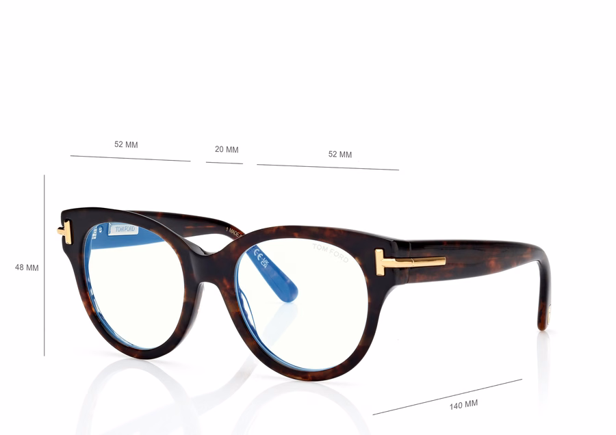 ICON BLUE BLOCK ROUND OPTICALS