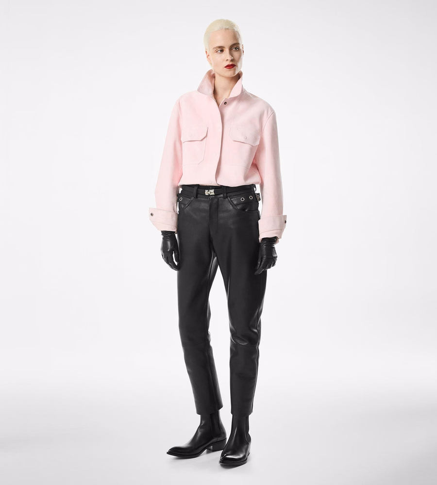 SOFT GOAT SUEDE SHIRT