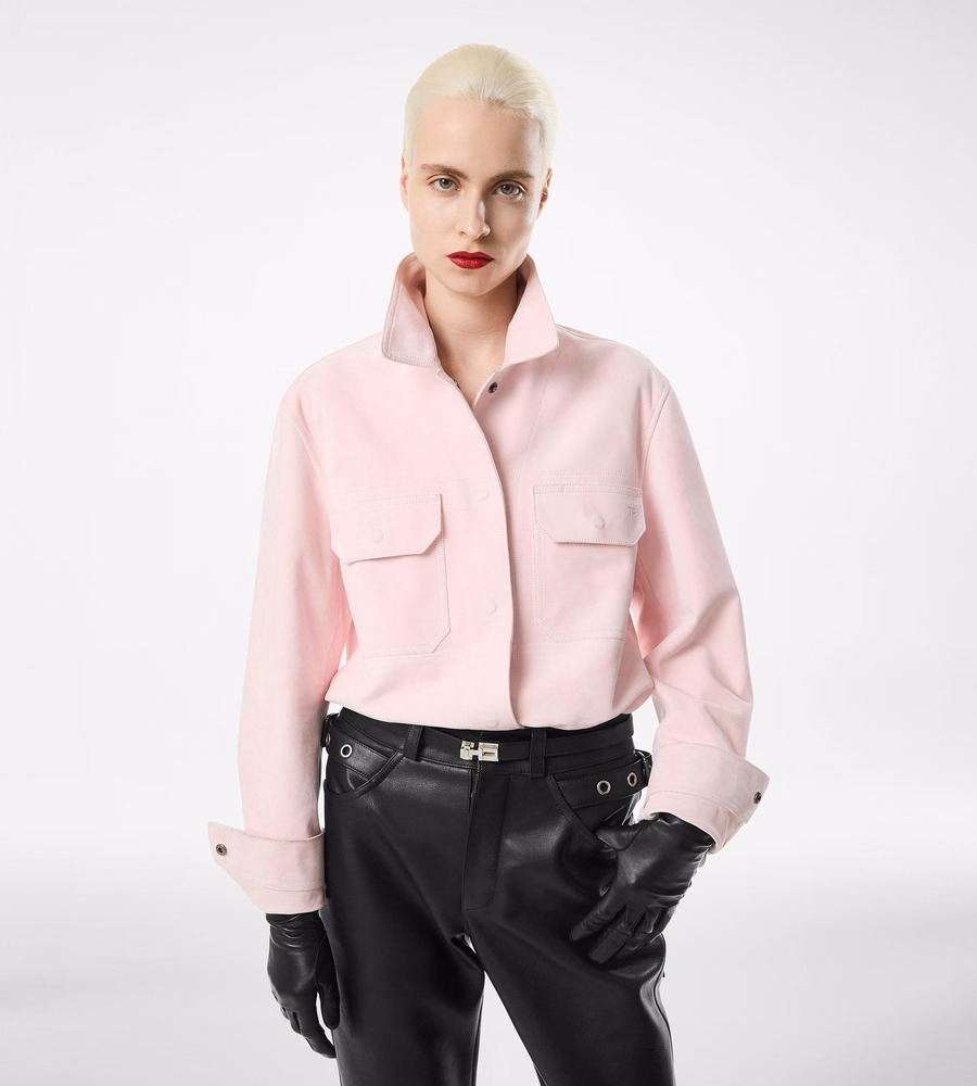 SOFT GOAT SUEDE SHIRT