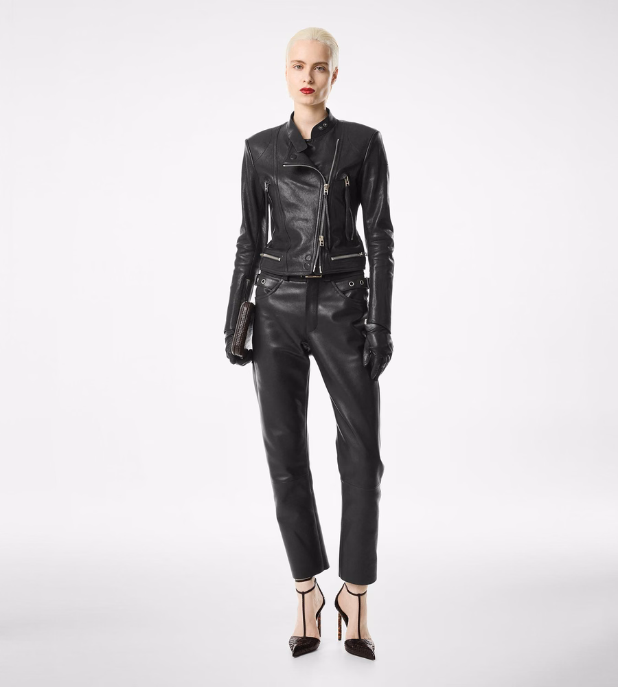 STEAM FINISHED NAPPA RACER JACKET