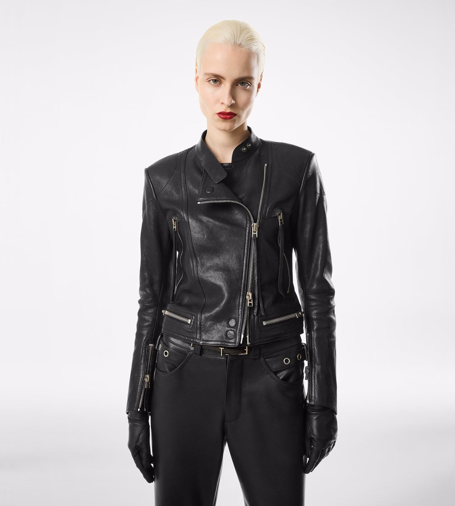 STEAM FINISHED NAPPA RACER JACKET