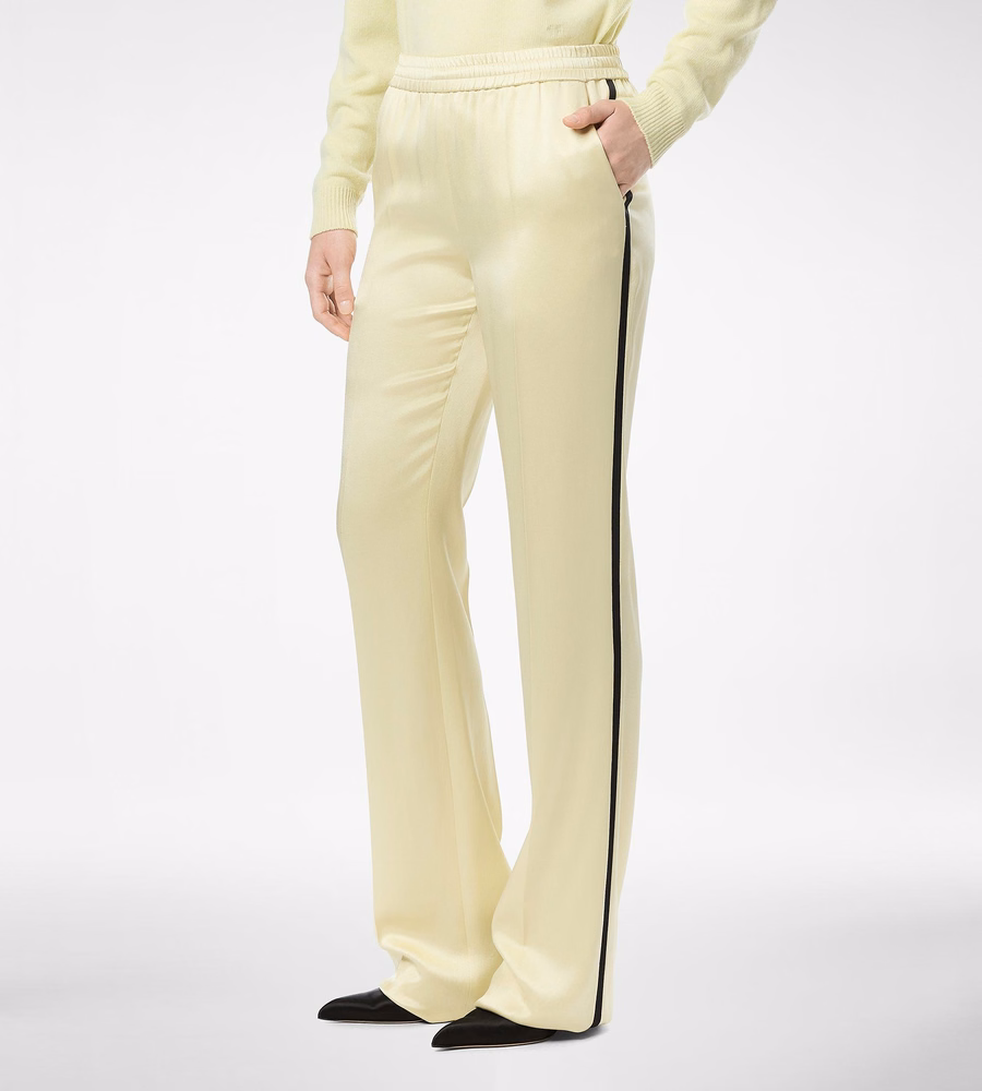 DOUBLE SILK SATIN JOGGERS