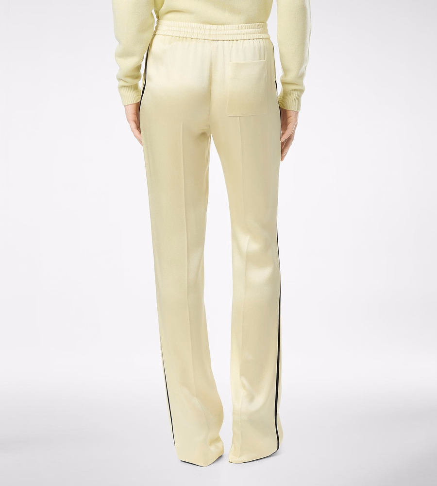 DOUBLE SILK SATIN JOGGERS