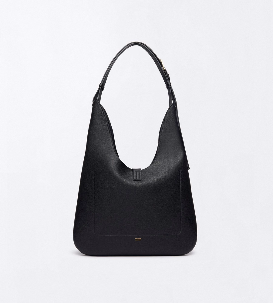 GRAIN LEATHER KARA MEDIUM HOBO